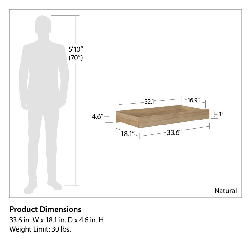 Little Seeds Shiloh Changing Table Topper Wayfair